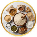 Rice, Grains & Pulses